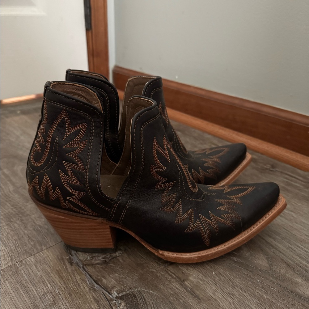 Ariat Women's Western Ankle Boots - Black and Brown